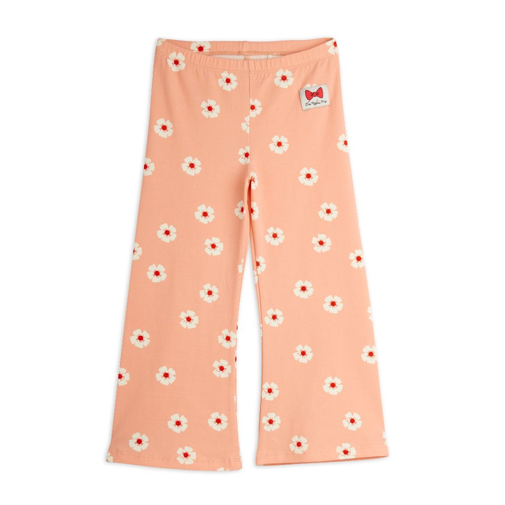 Mini Rodini Flowers Aop Flared Trousers
