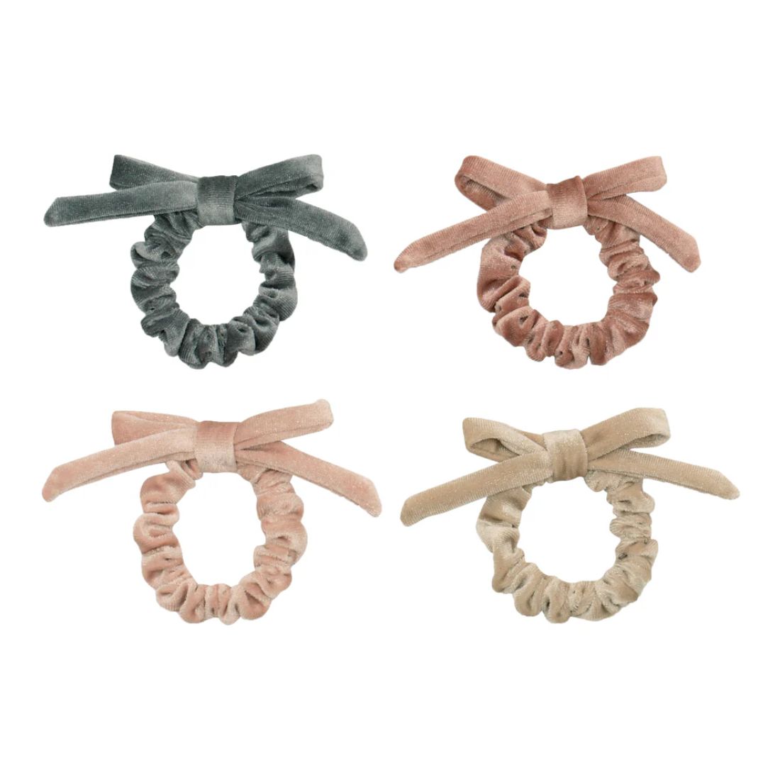Mimi & Lula - Sparkle velvet bow ponies