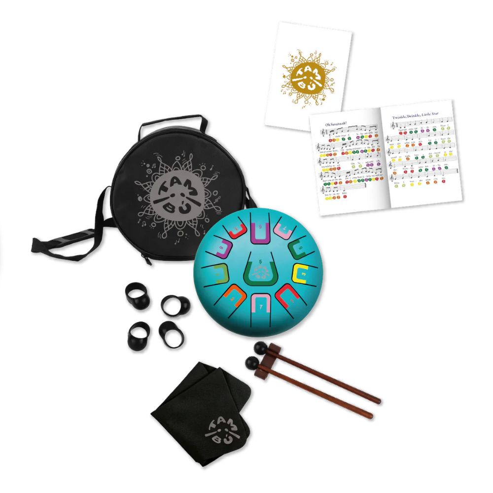 Tambu 11 Tones 8" Tongue Drum Under the Sea