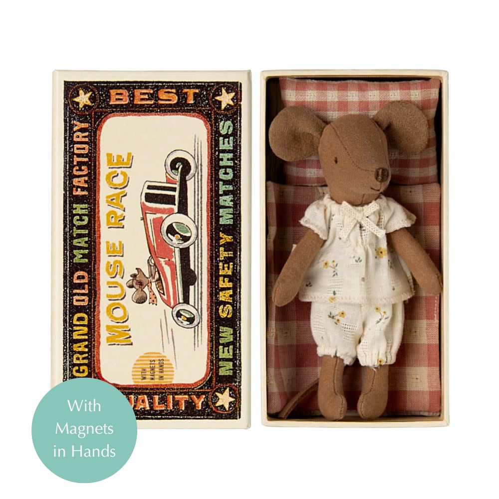 Maileg Big Sister Mouse in Matchbox