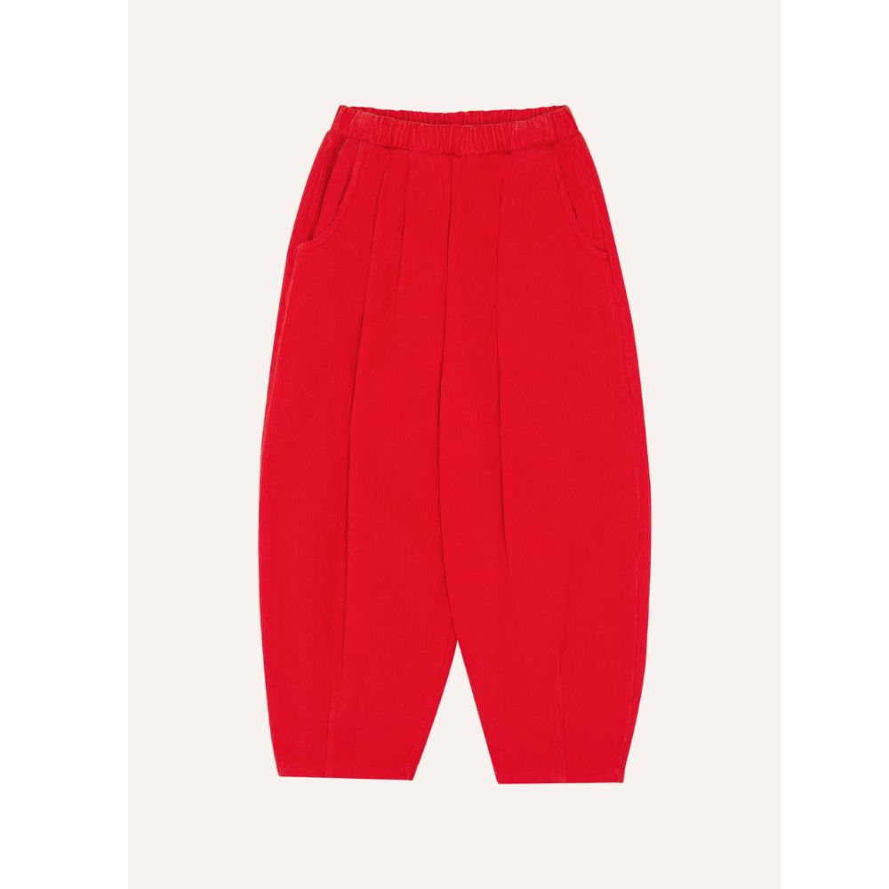 The Campamento Red Corduroy Trousers