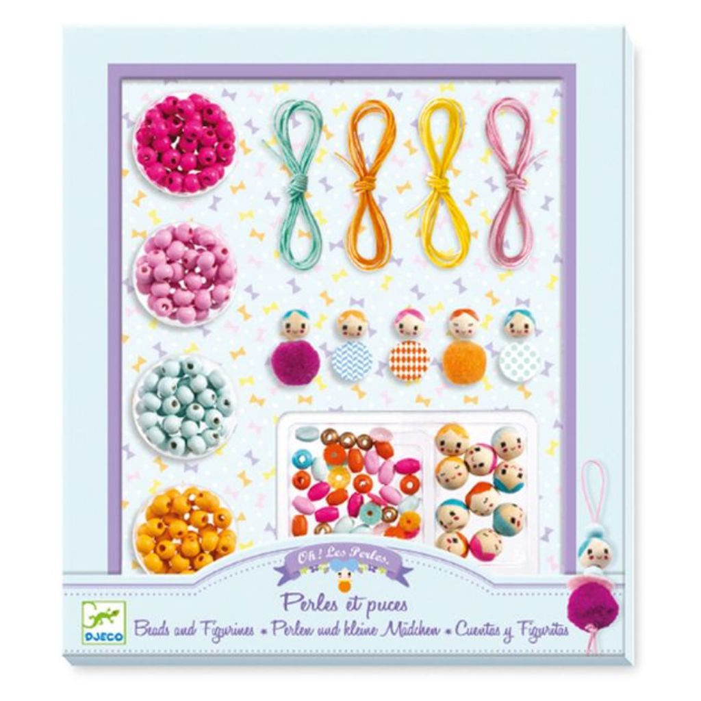 Djeco Beads - Pearl and figurines