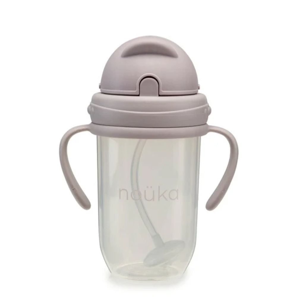 noüka Non-Spill Weighted Straw Cup 9OZ - Bloom