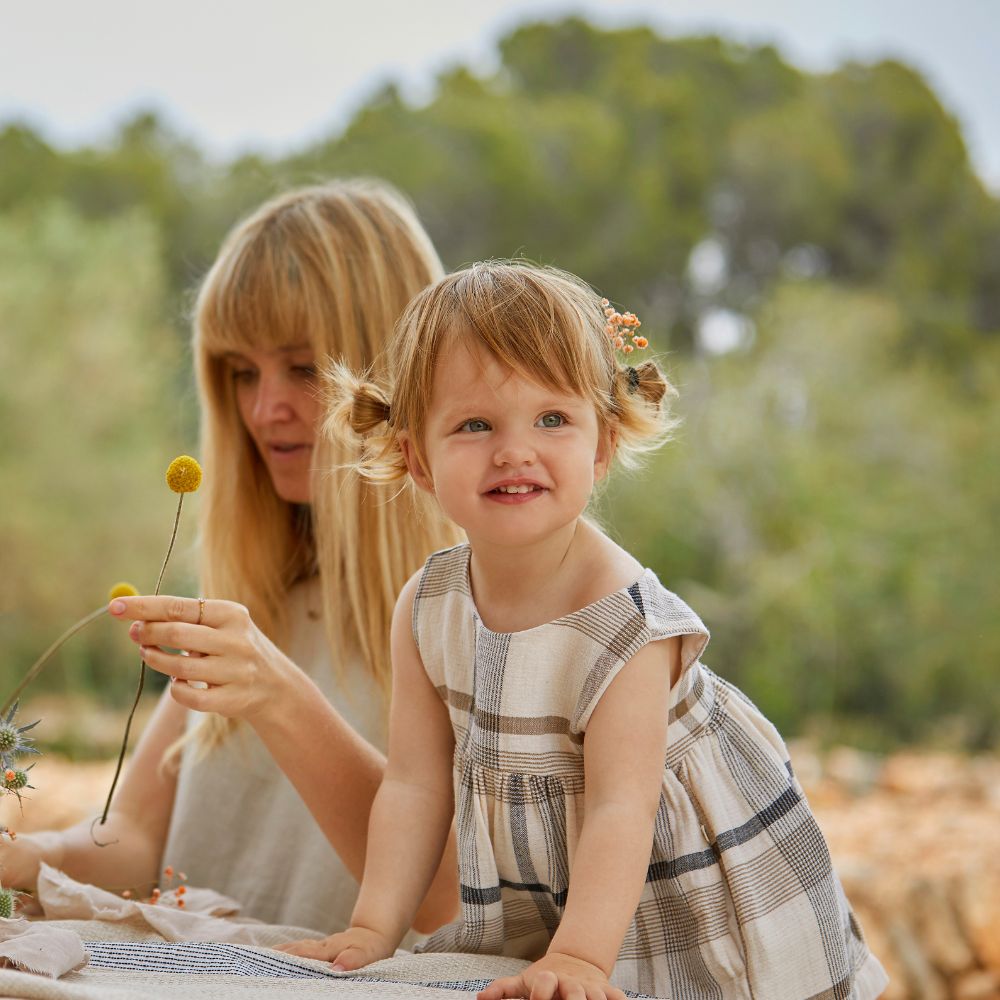 1 + in the family JOSEPHINE Baby Madras Check Dress