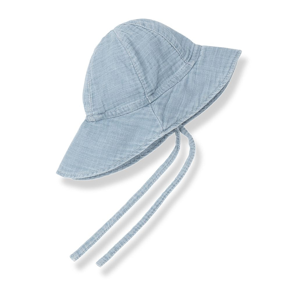 1 + in the Family Newborn ILIRIA Denim Sunhat