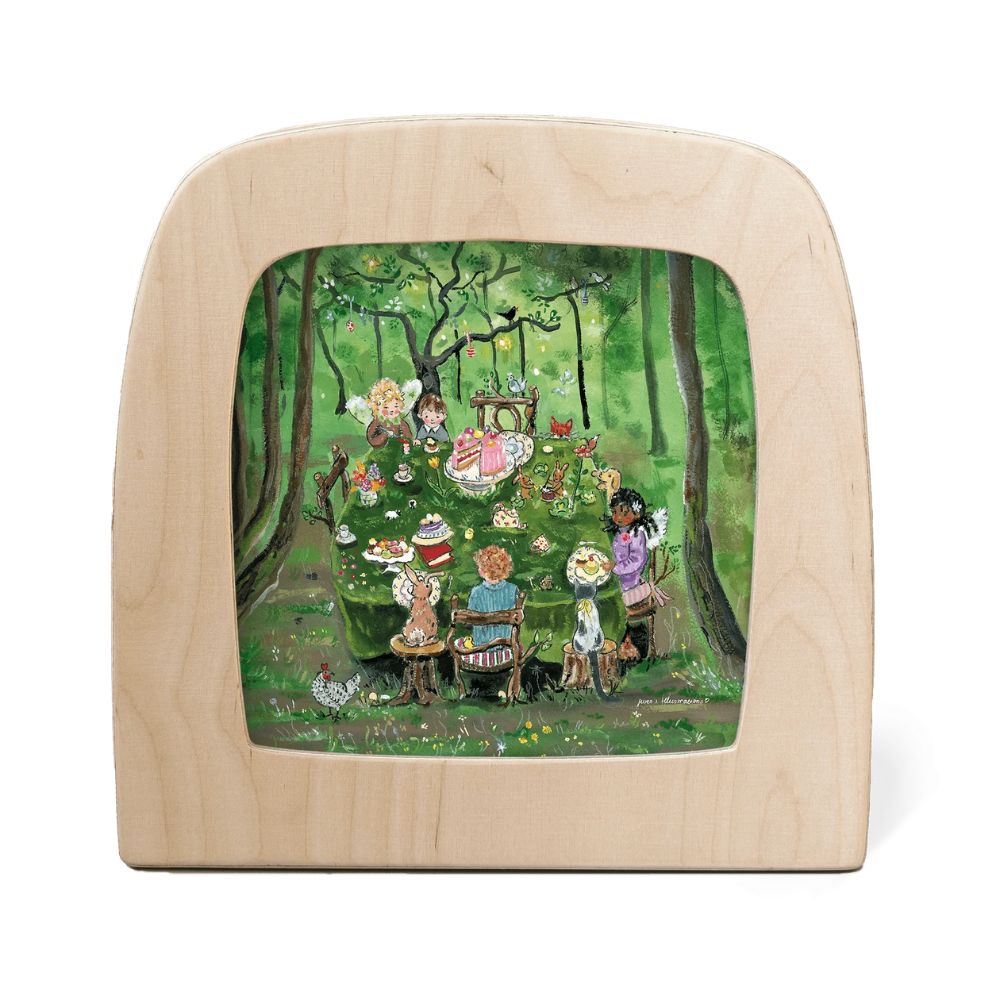 Silhouette Only - Gwen's Illustrations - Forest Tea Party Silhouette for Toverlux Lamp