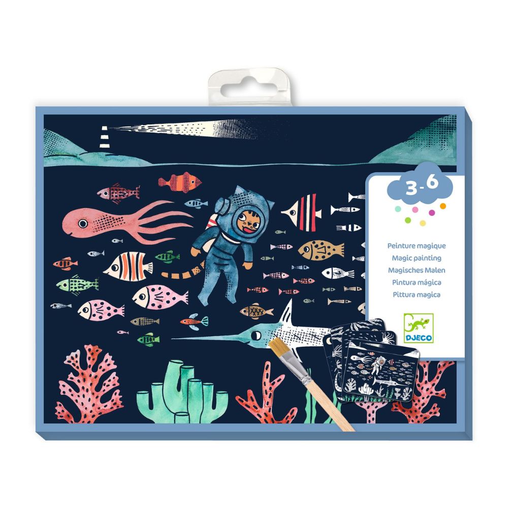 Djeco Magic Reveal Paint In the Ocean