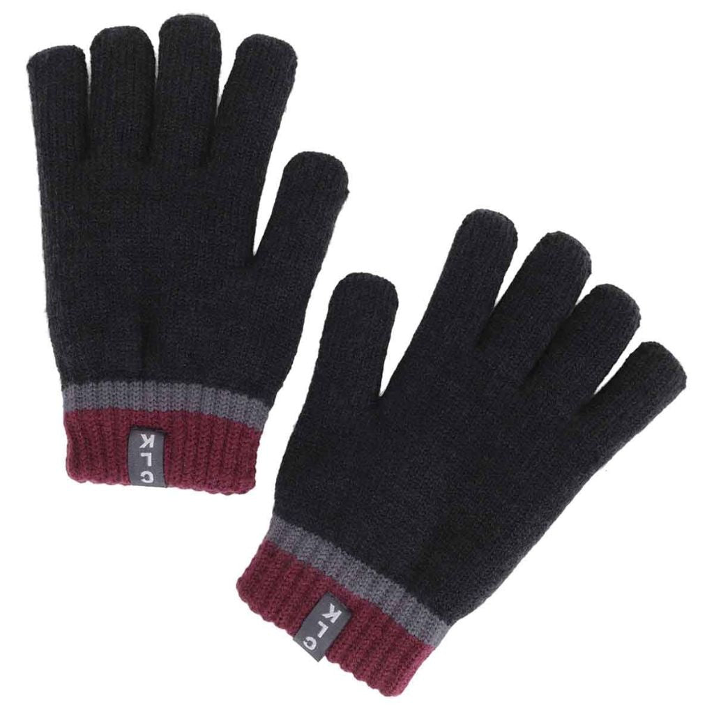Calikids Tri Colour Knit Gloves