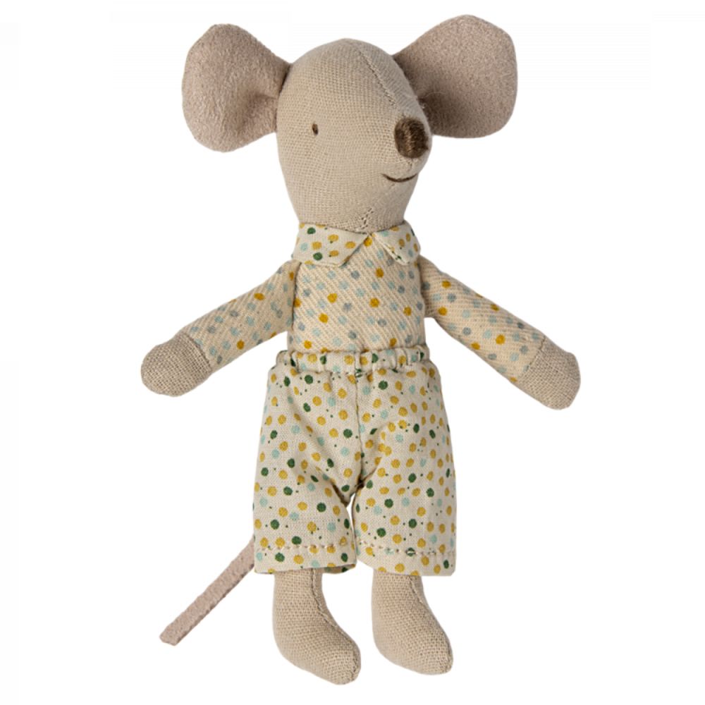 Maileg Little Brother Mouse in Match Box