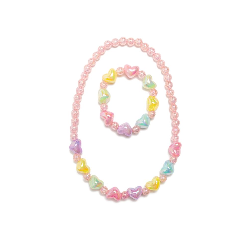 Bauble Bliss Necklace & Bracelet Set, 2pc