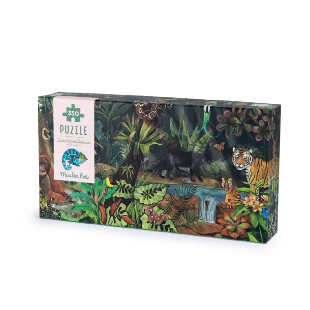 Moulin Roty Tout Autour Du Monde - In The Rainforest Puzzle 350 pcs