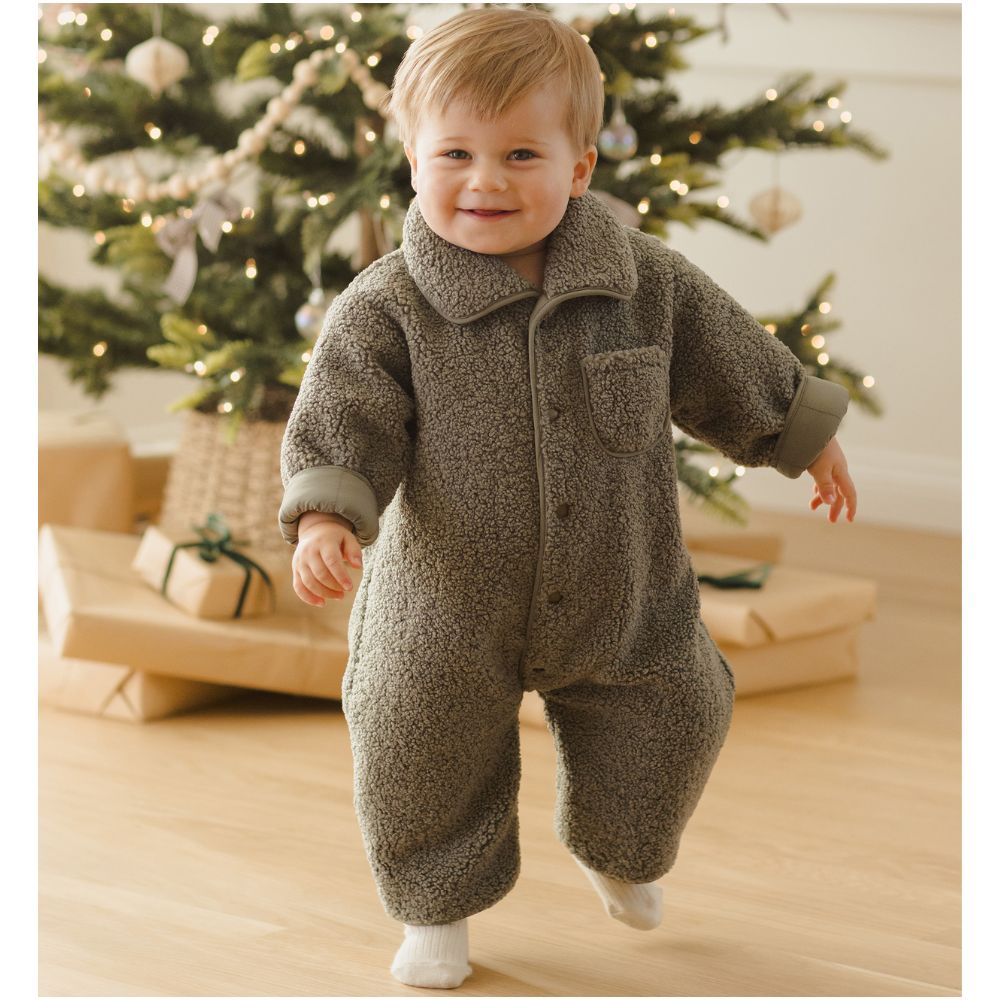 Quincy Mae Shearling Jumpsuit F