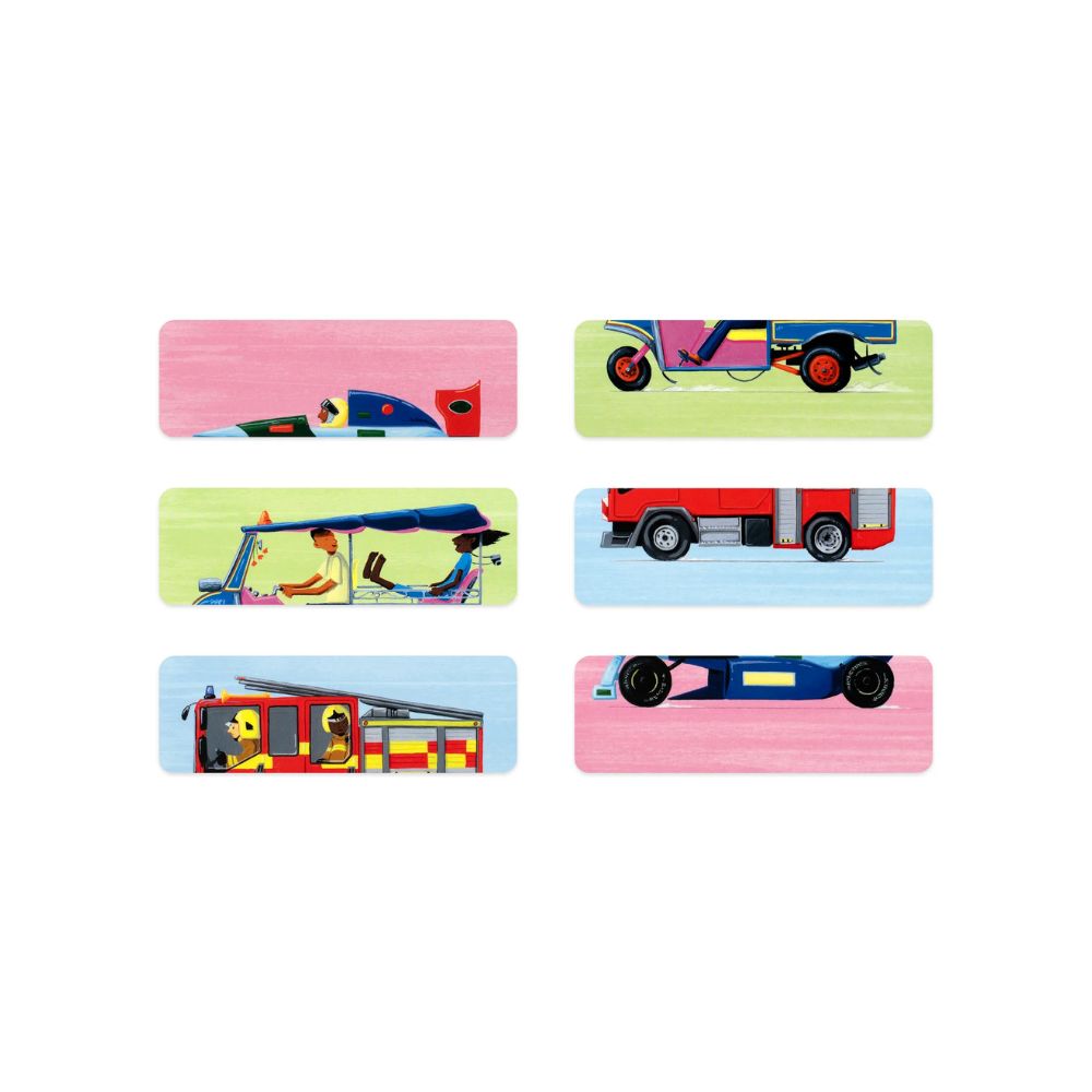 Wild Rides Mix and Match Card Game