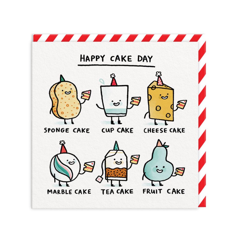 Happy Cake Day Card