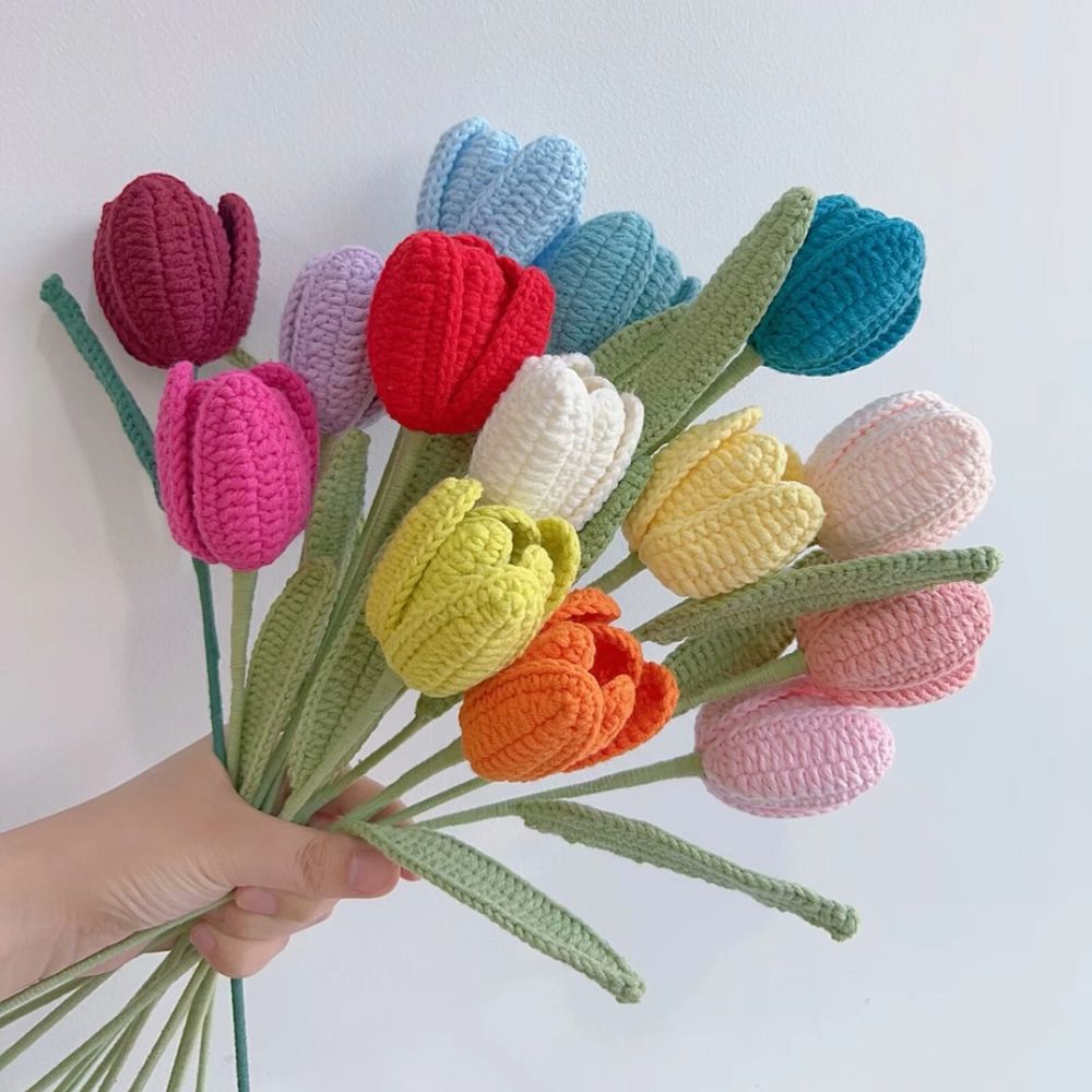 Crochet Tulip Flower