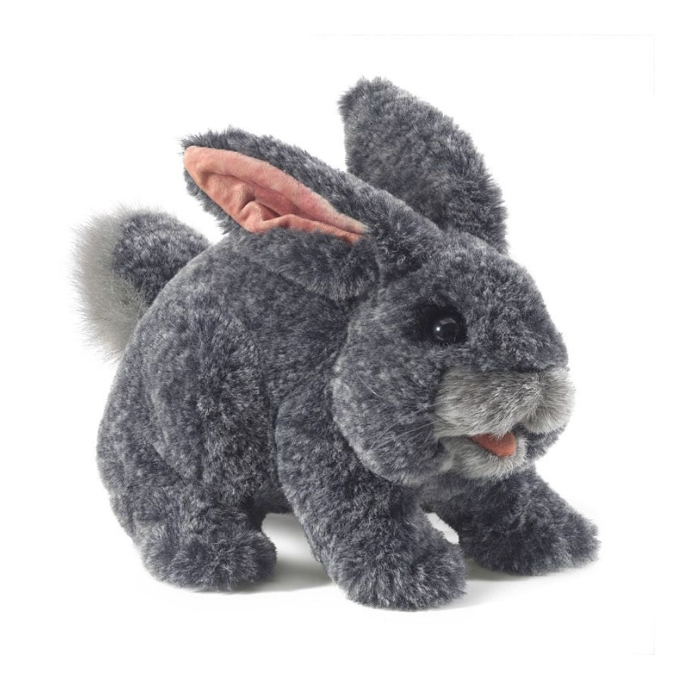 Hand Puppet - Gray Bunny Rabbit