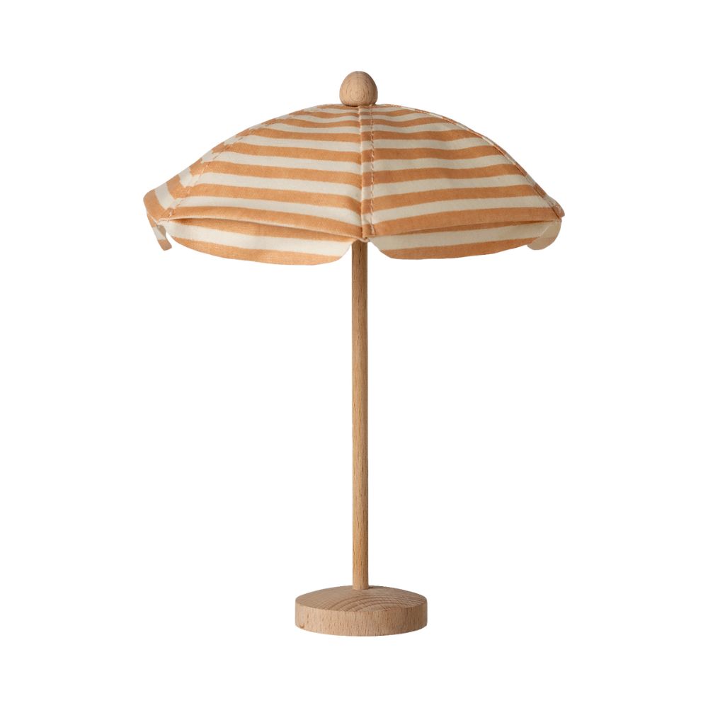Maileg Beach umbrella, Mouse- Soft Coral