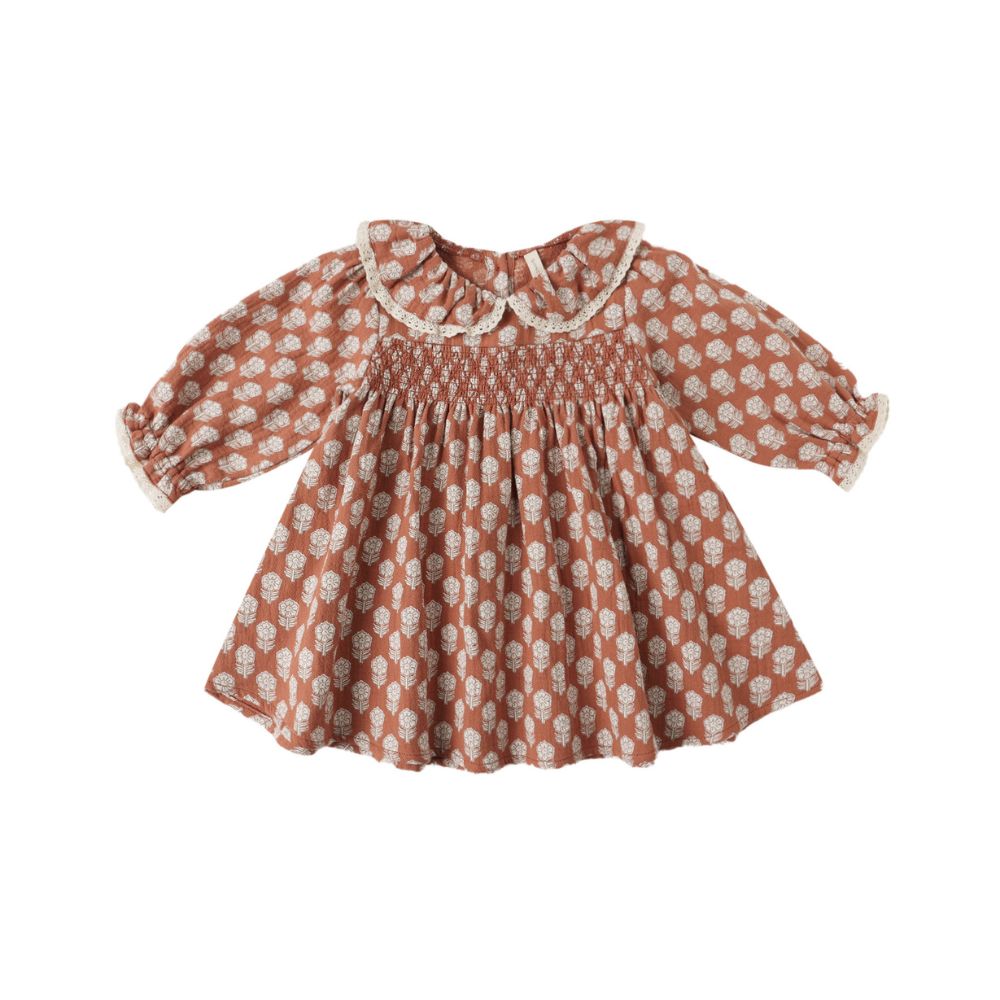 Quincy Mae Callie Dress Holiday Fleur