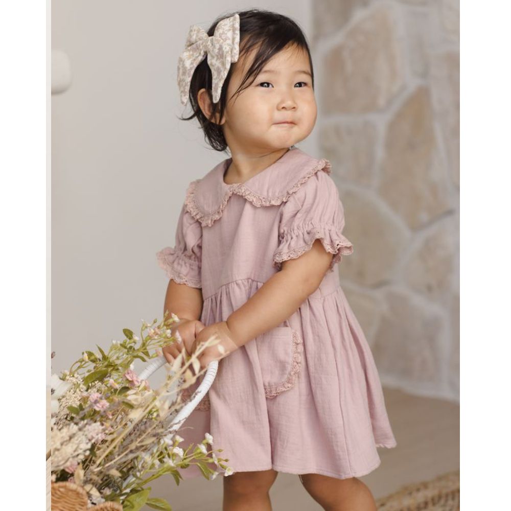 Quincy Mae Marisol Dress Mauve