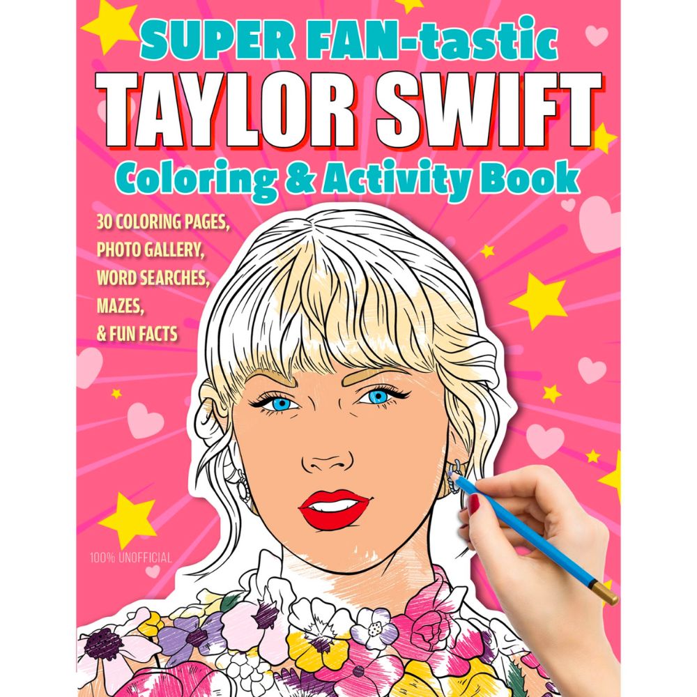 Taylor Swift Coloring and Activity Book