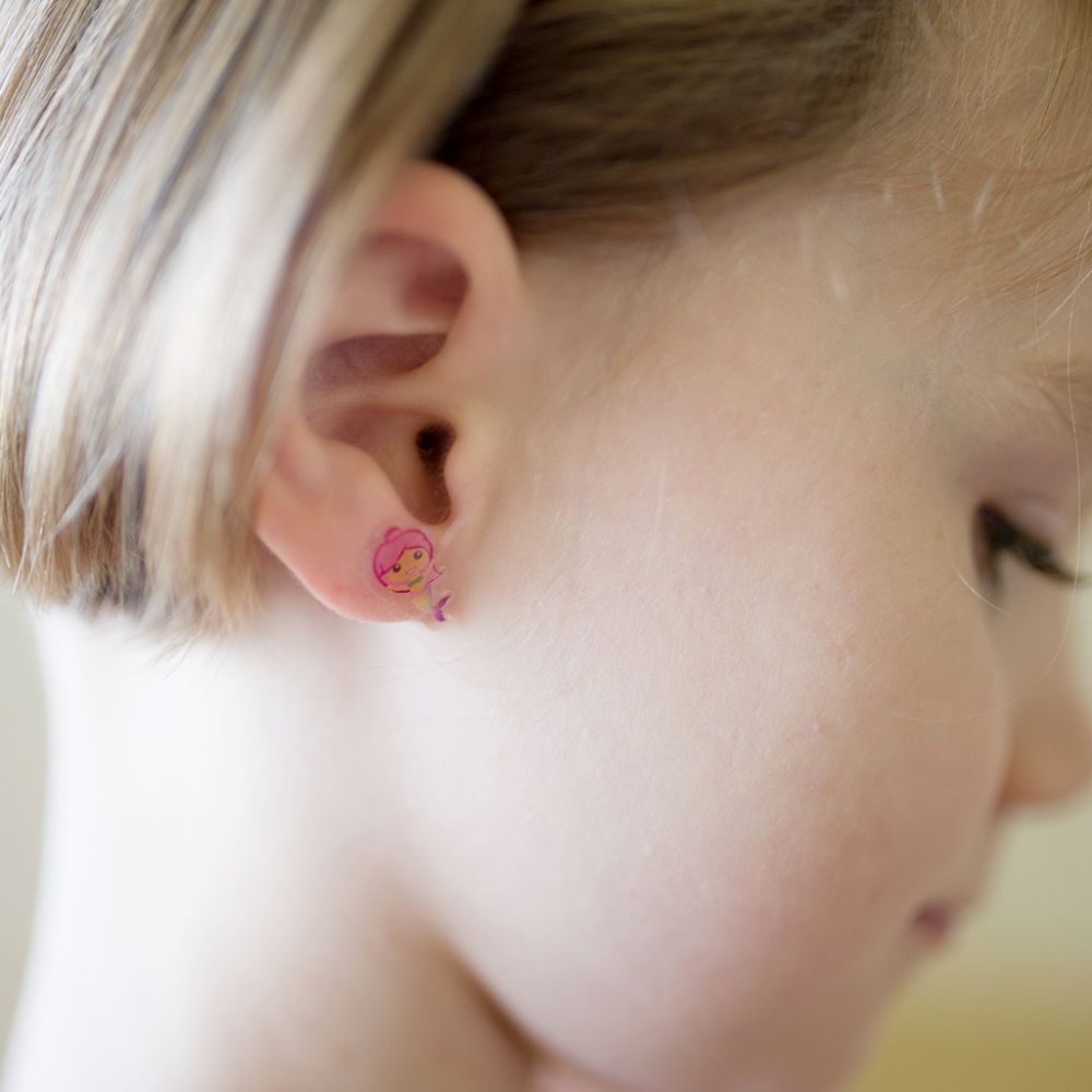 Mermaid Sticker Earrings, 30 Pairs