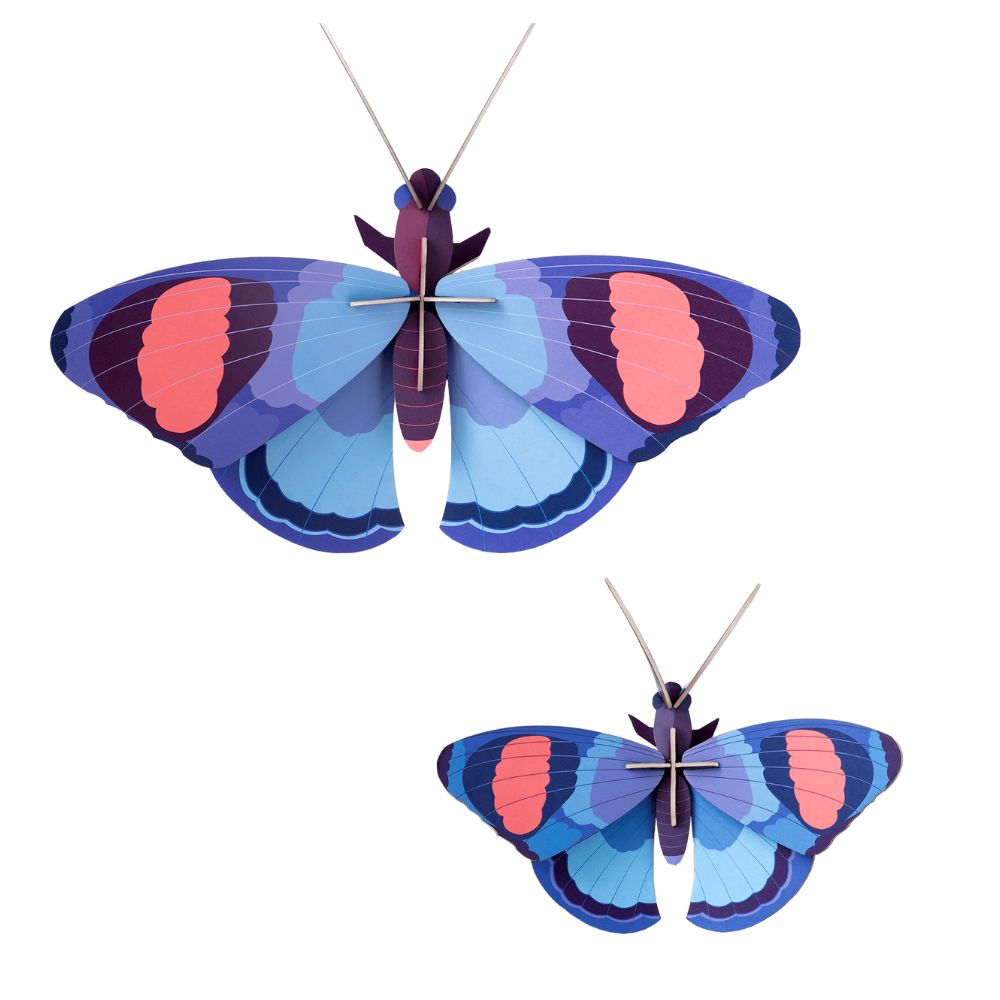 DIY 3D Wall Decoration Deluxe Peacock Butterflies