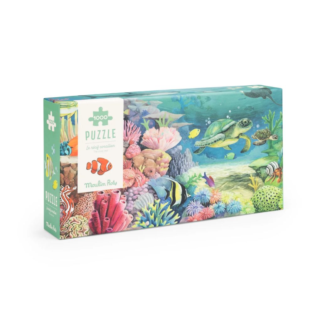 Moulin Roty Tout autour... - Coral Reef Puzzle 1000 pcs