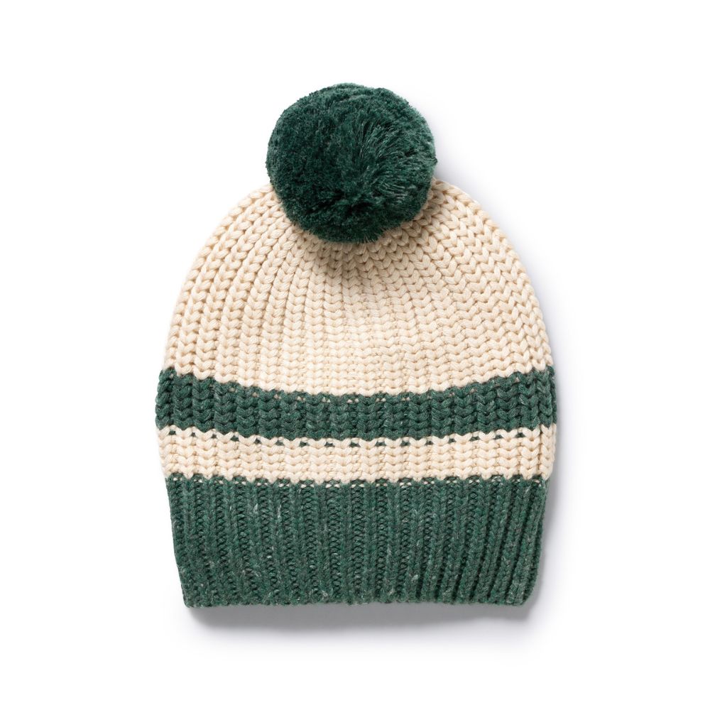 Wilson & Frenchy Clover Organic Knitted Stripe Hat