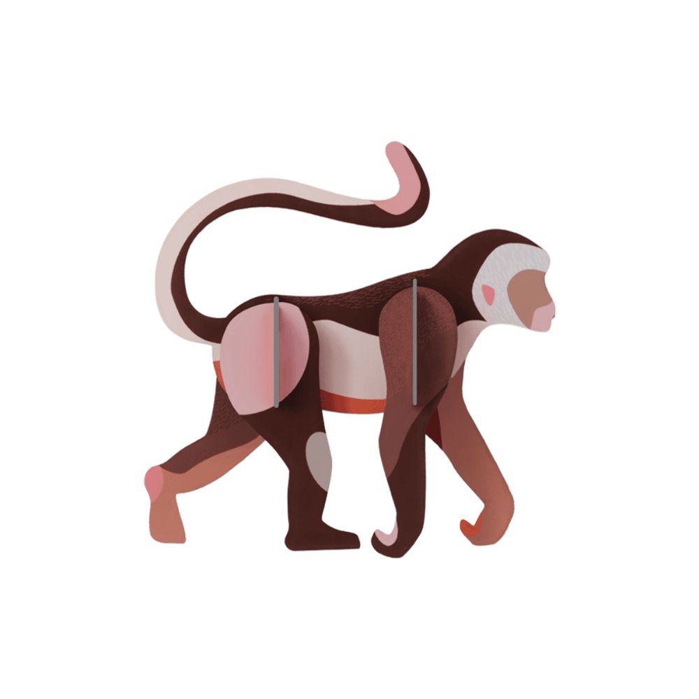 DIY 3D Wall Decoration - Monkey