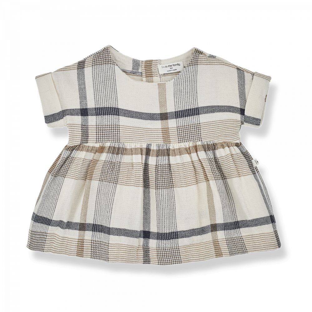 1 + in the family JOSEPHINE Baby Madras Check Dress