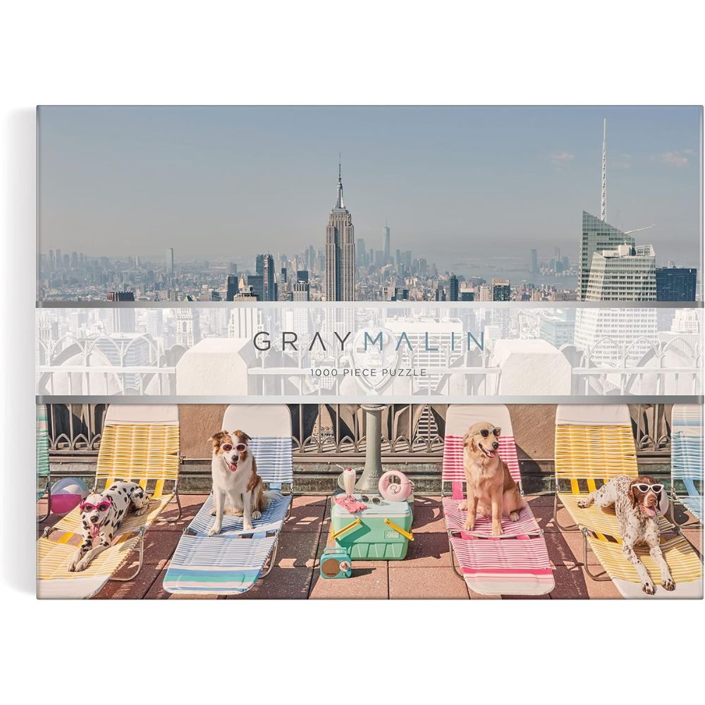Gray Malin The Dogs of New York City 1000 Piece Puzzle