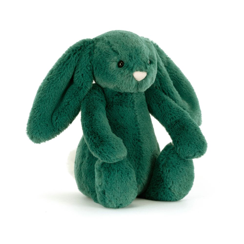 Jellycat Bashful Christmas Bunny - Teal