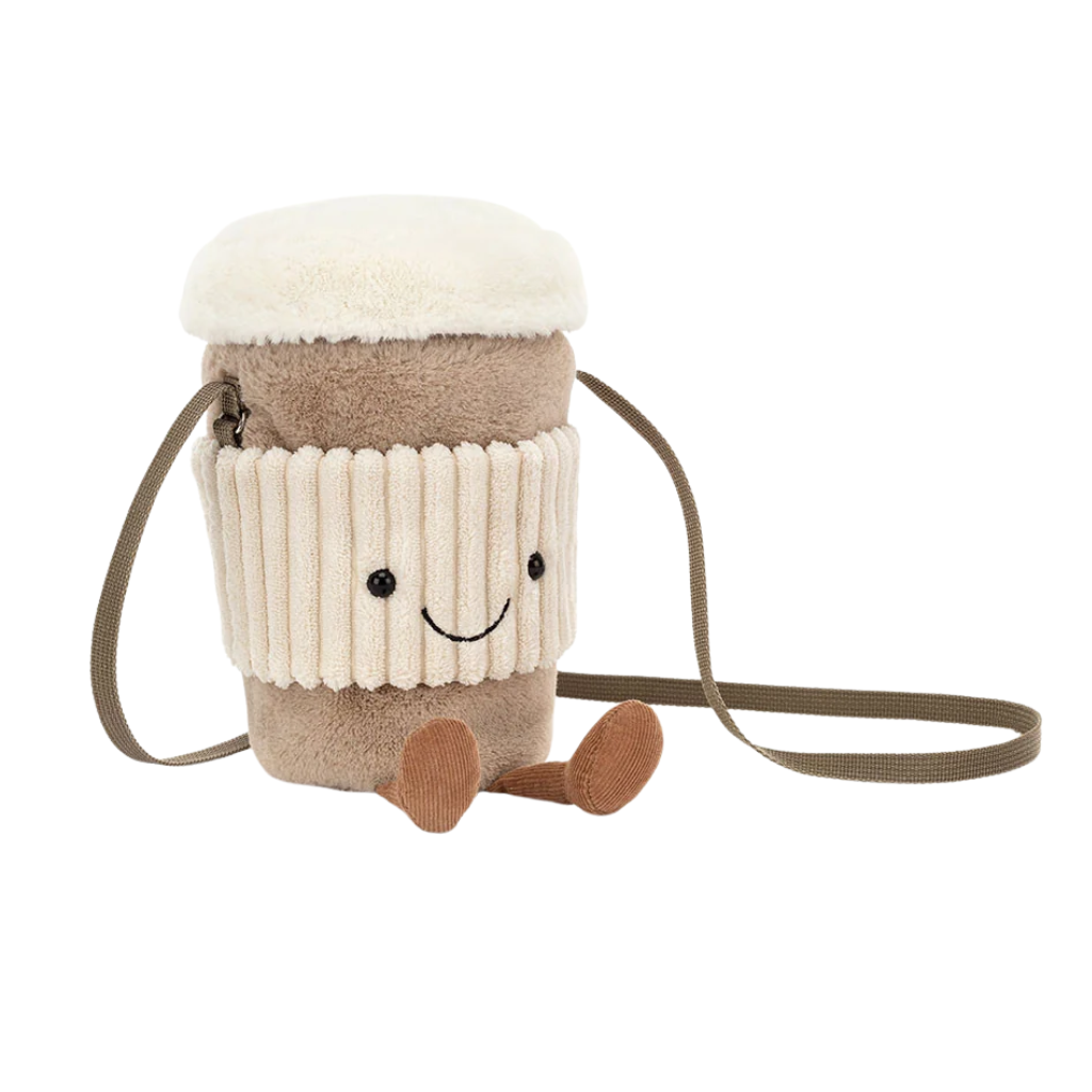 Amuseables Perkle Coffee Shoulder Bag