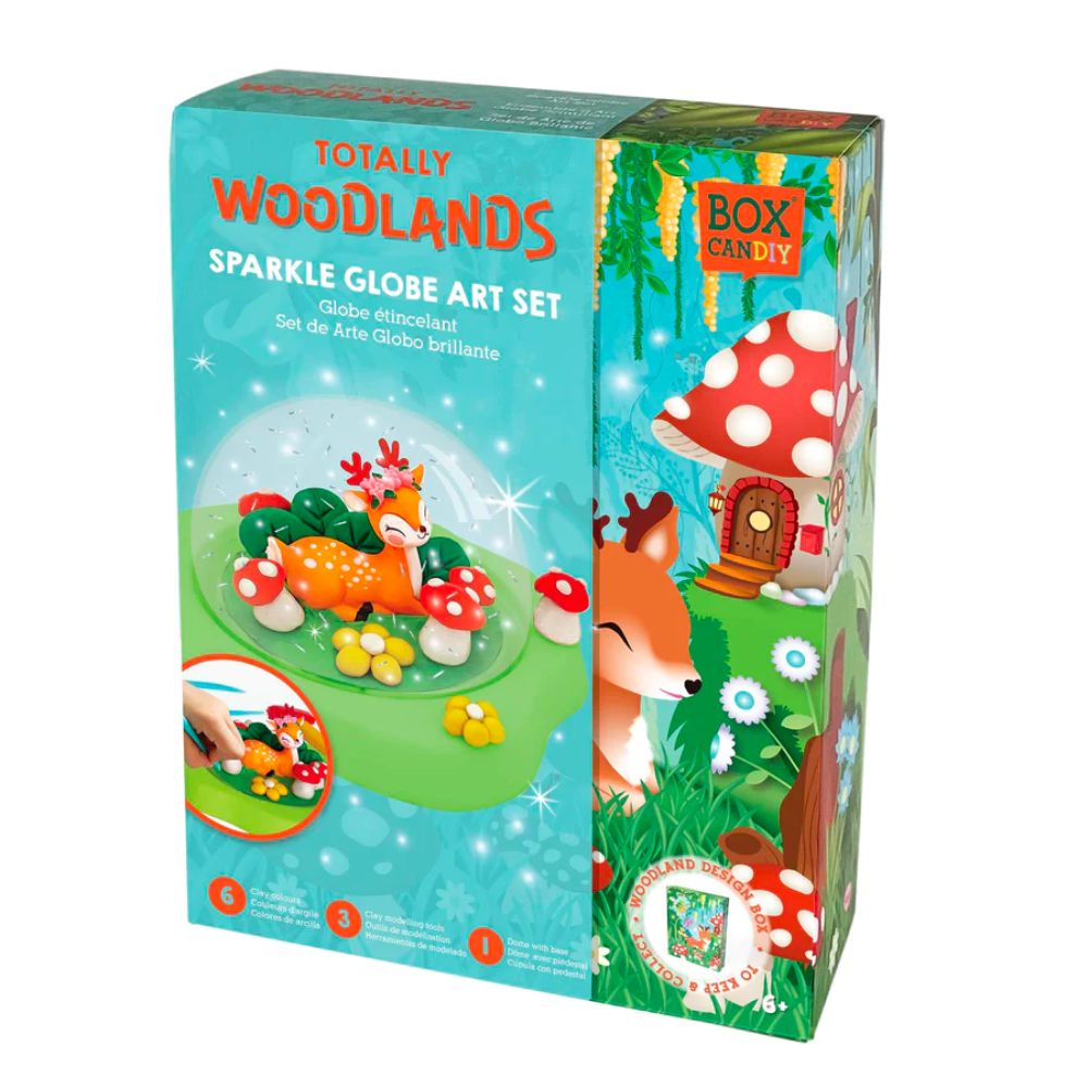 Box Candiy - Totally Woodlands - Sparkle Globe Art Set