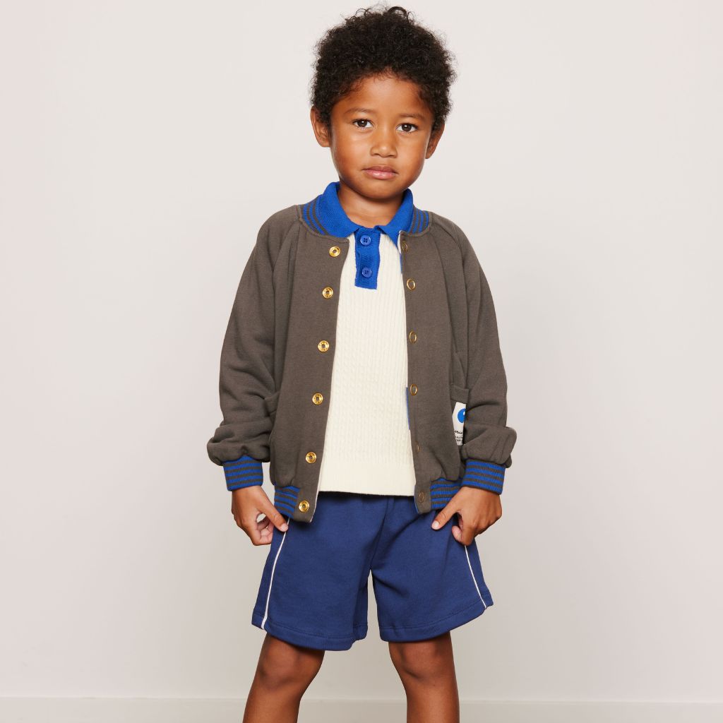 Mini Rodini Plain Piping Sweatshorts