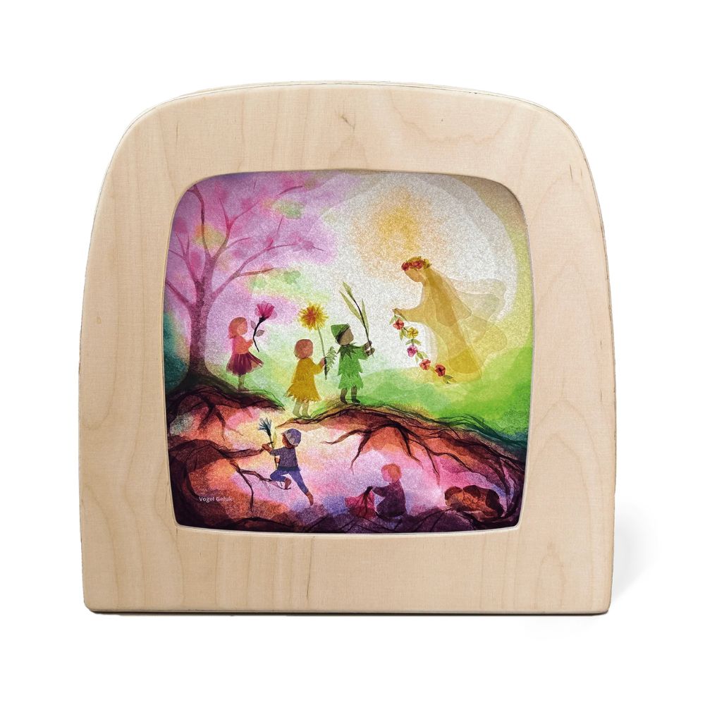 Silhouette Only - Vogel Geluk - Spring fairy Silhouette for Toverlux Lamp