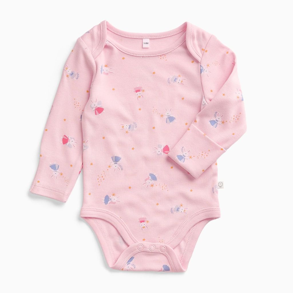 Mori Bunny Long Sleeve Bodysuit