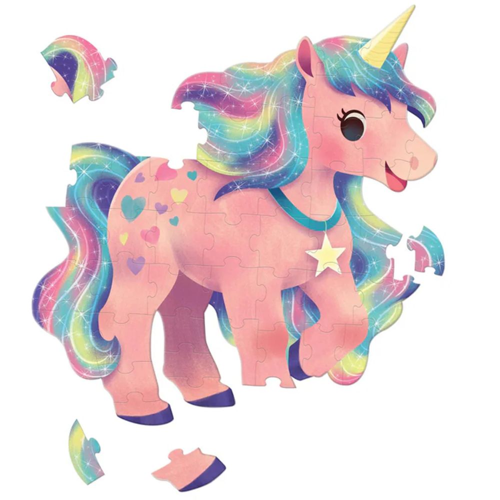 Crocodile Creek Jumbo Shaped Puzzle Unicorn
