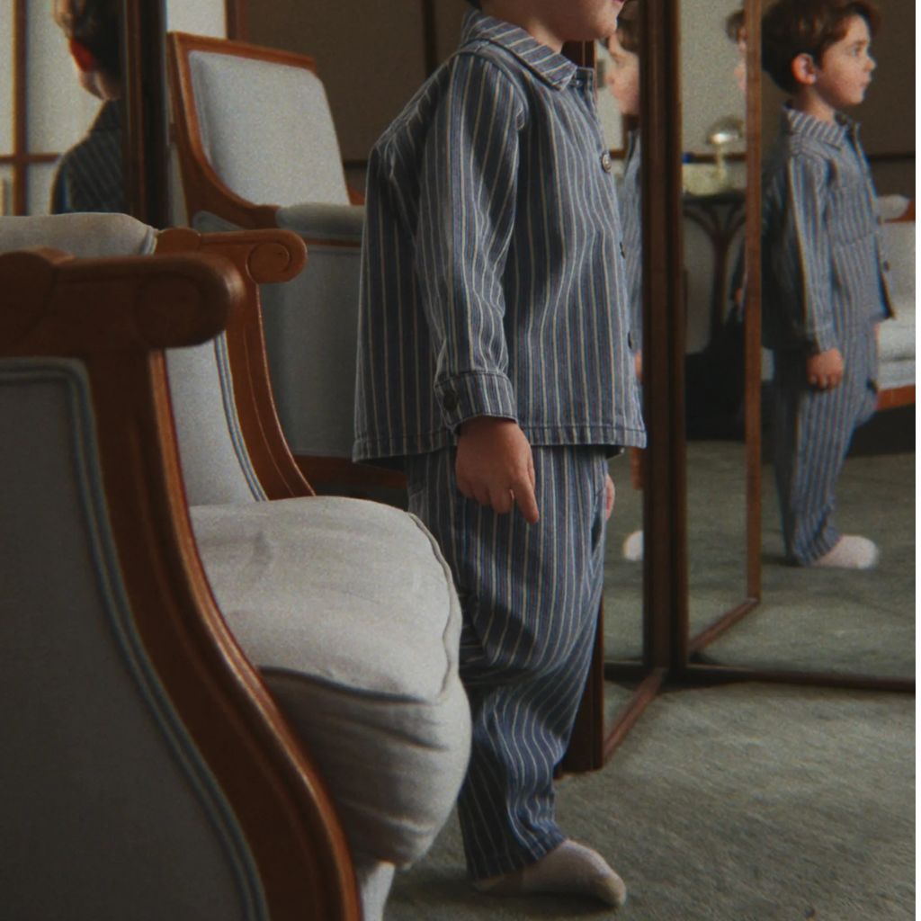 Konges Sløjd Magot Pants Tricolore Bleu