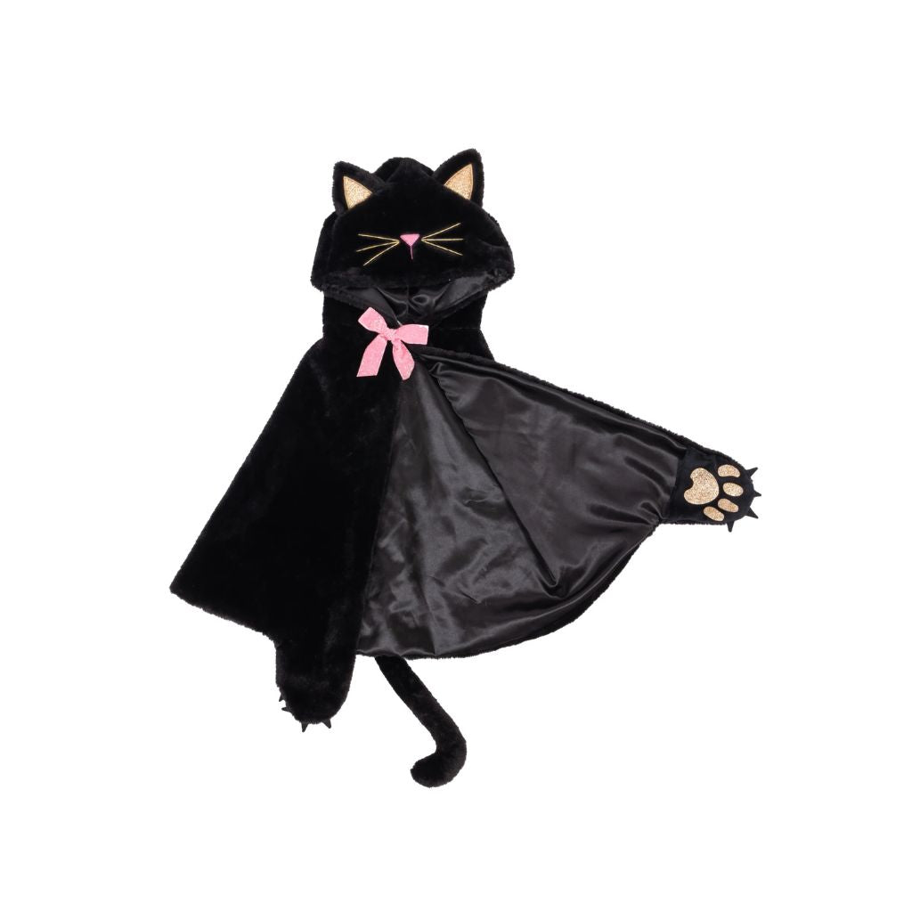 Cat Cuddle Cape, Black, Size 12-24m