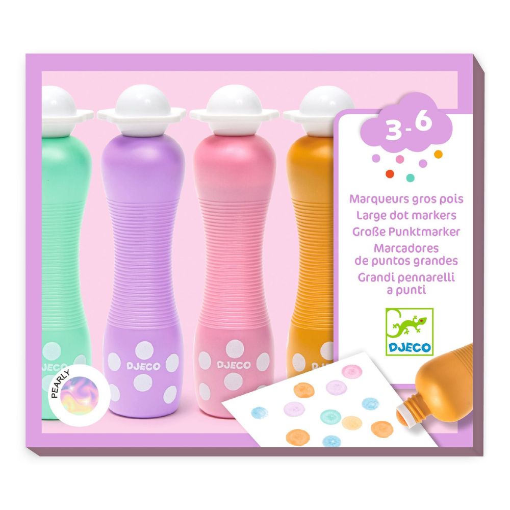 Djeco Arts & Crafts- Large Dot Markers