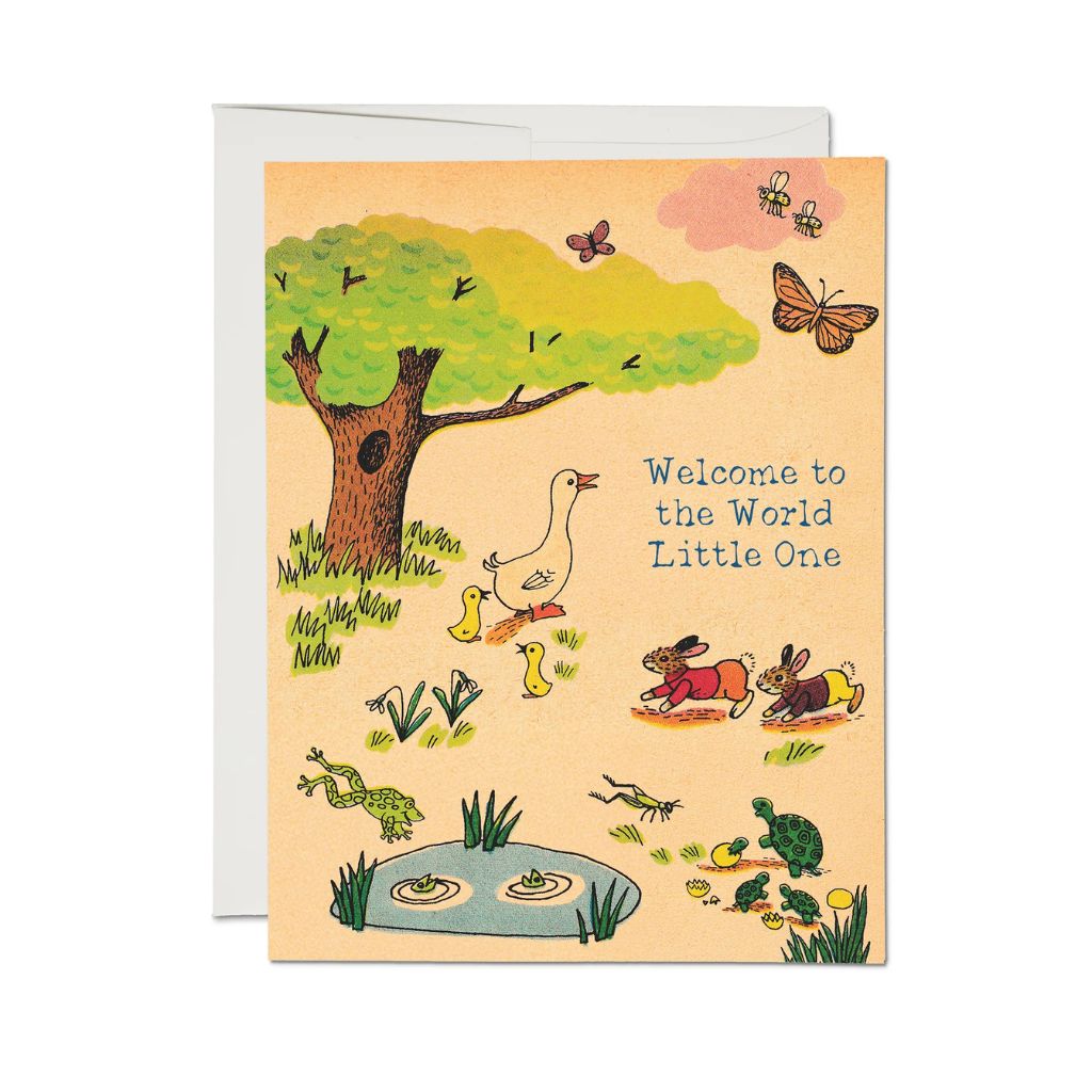 Whimsy Hollow Baby Card