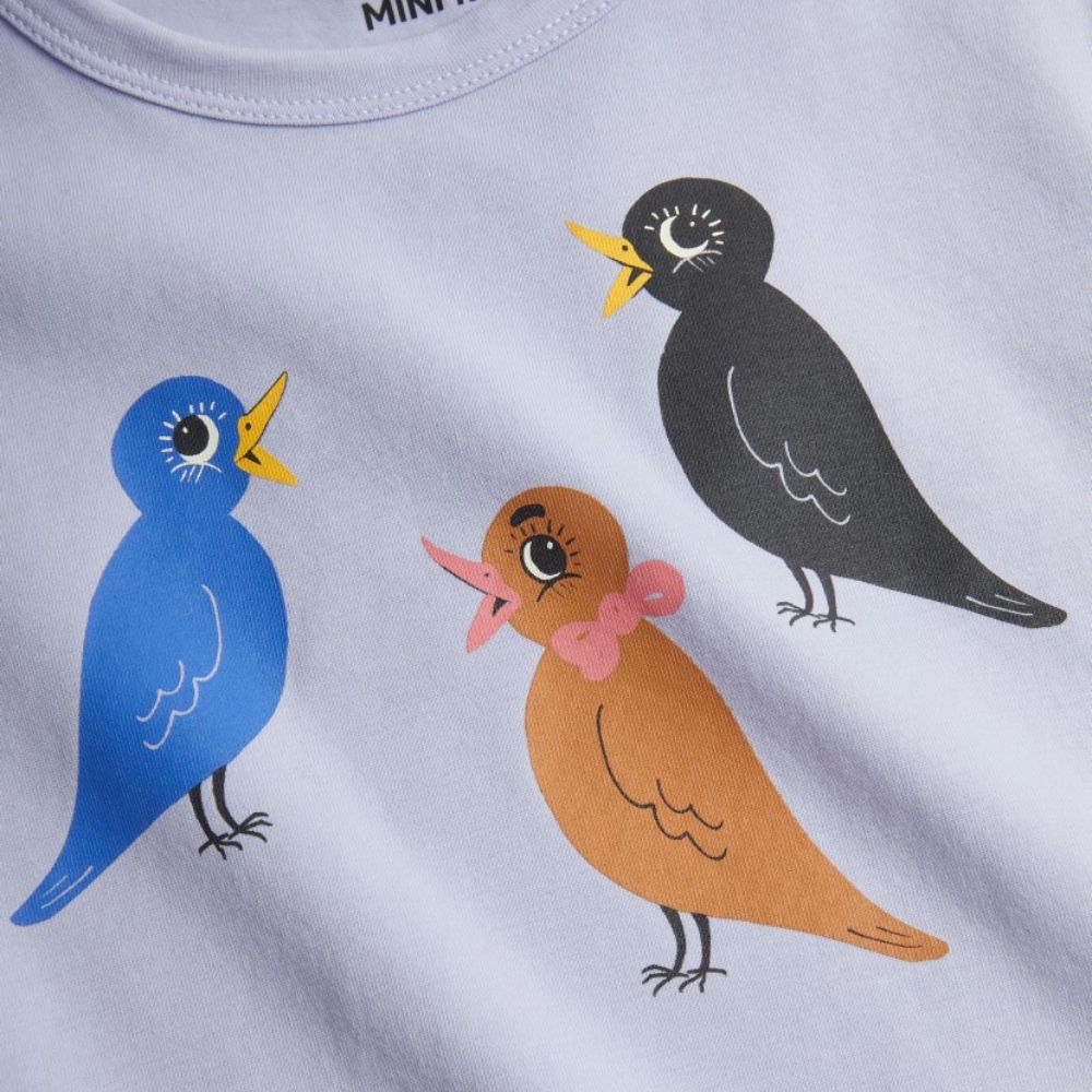 Mini Rodini Birds sp ss Tee
