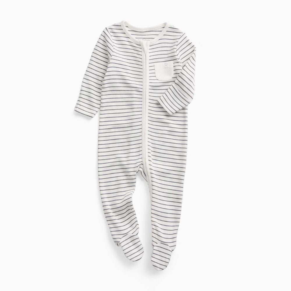 Mori Two Way Zip-Up Sleepsuit