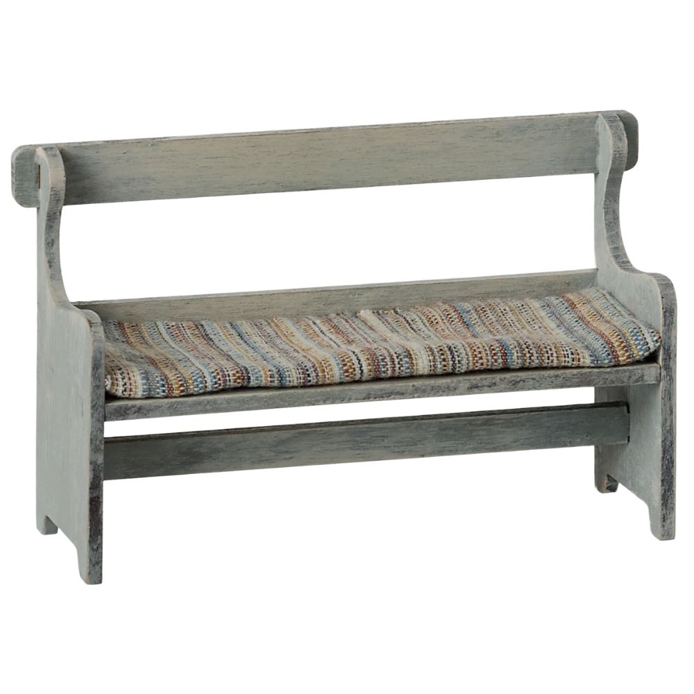 Maileg Bench, Mouse - Vintage off white