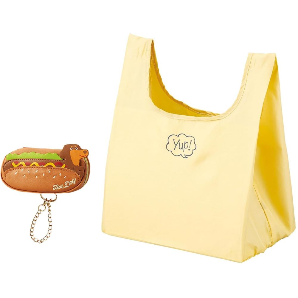 Yup Hot Dog Keychain Eco Bag