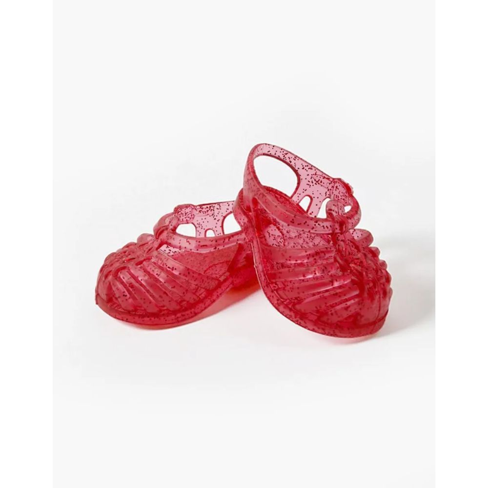 Minikane Clothing for Gordis Dolls 34cm - Sun Beach Sandals for Gordis Doll Cherry Glitter