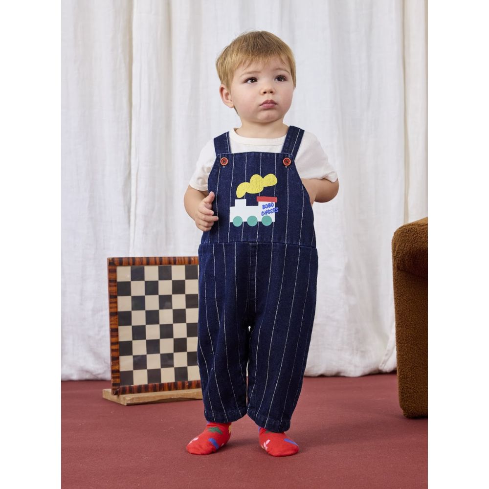Bobo Choses Baby Choo Choo Denim Dungaree