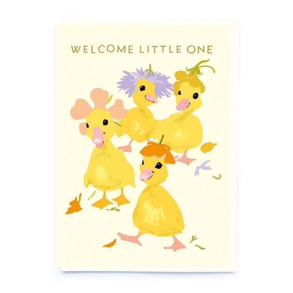 Baby Ducklings Card