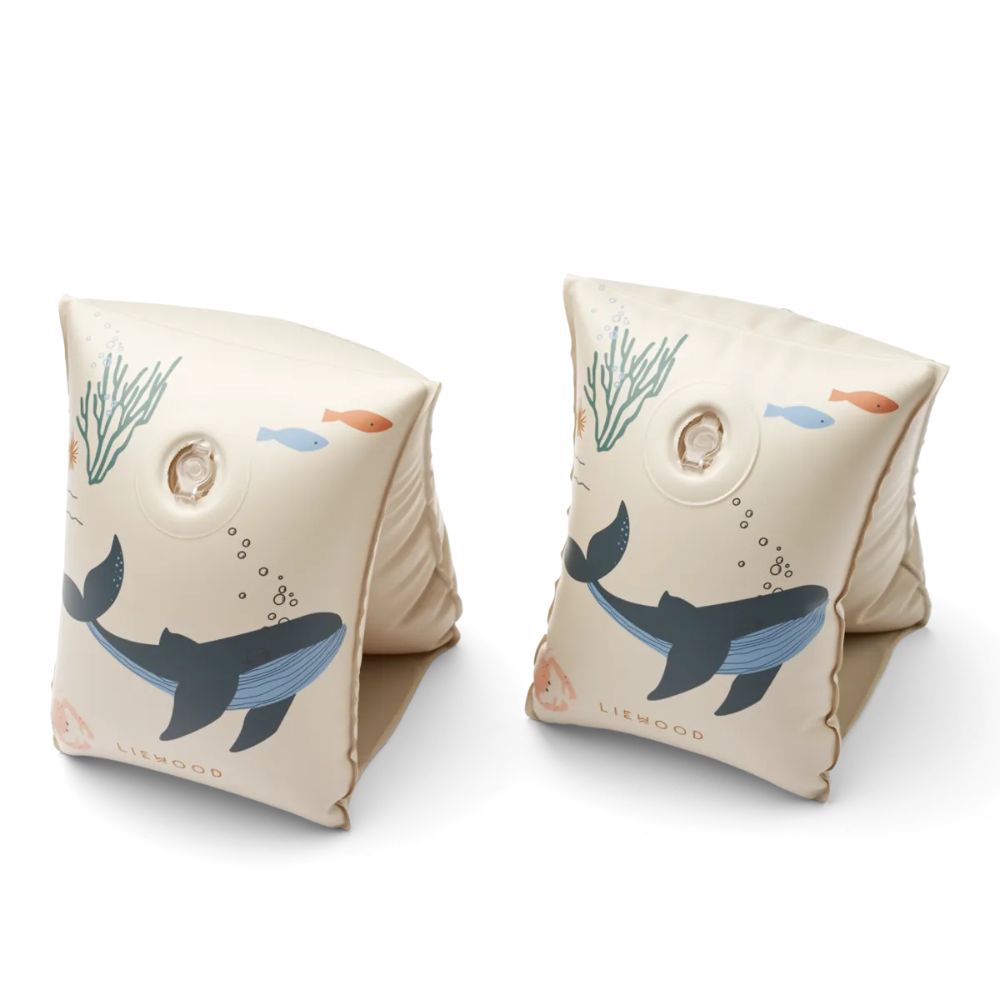 Liewood Shirley Printed Swim Wings 2-pack - Sea Creature